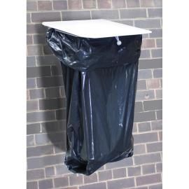 Waste Bag Wall Bracket Holder - White