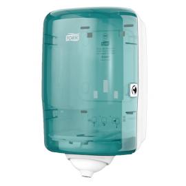 Centrefeed M3 Dispenser - Performance - Mini - Single Sheet - Tork&#174; Reflex&#8482; - Turquoise & White