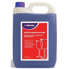 Polycarbonate Glass Rinse Aid - Proton - Krystal Klear - 5L