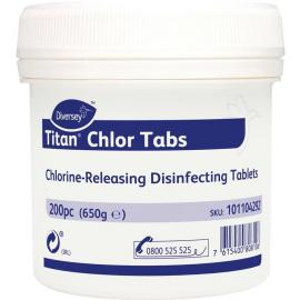 Effervescent Chlorine Tablets - Titan - Chlor Tabs - 200 Tablets