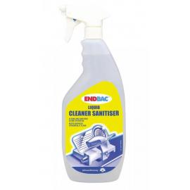 Cleaner & Sanitiser Liquid - Endbac - 750ml Spray