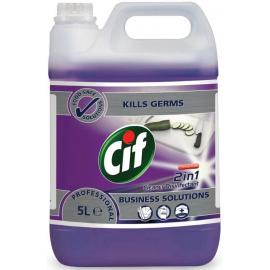 Cleaner & Disinfectant Concentrate - Cif - 2 in 1 - 5L