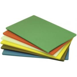 Chopping Boards - Low Density - Set of 6 - NO Rack - Mixed Colours - 45.7cm (18&quot;)