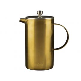 Cafetiere - Double Walled - Brushed Gold - La Cafetiere - Edited - 1L (34oz)  8 Cup