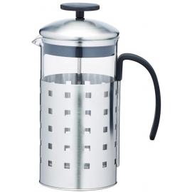 Cafetiere - Stainless Steel Frame -  8 Cup