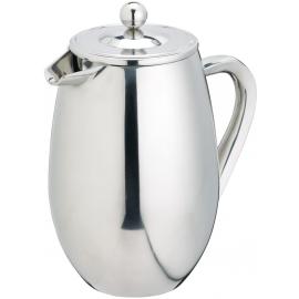 Cafetiere - Double Walled - Stainless Steel - Le&#39;Xpress - 1L (34oz) 8 Cup