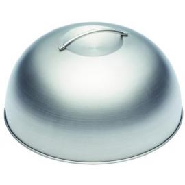 Cheese Melting Dome / Burger Steamer Lid - Stainless Steel - 22.5cm (9&quot;)