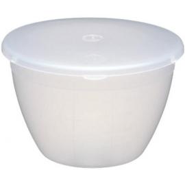 Pudding Basin and Lid - Plastic - Translucent - 57cl (20oz)