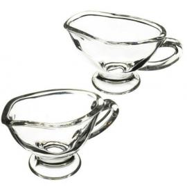 Sauce Boats (Set of Two) - Mini - Glass - 4cl (1.4oz)