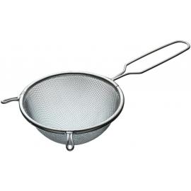 Strainer - Fine Mesh - Tinned Metal with Wire Handlel - 20cm (8&quot;)