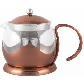 Teapot with Infuser - Copper - La Cafetiere - Le Teapot - 1.2L  (42oz)