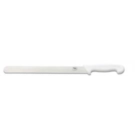 Slicing Knife - Serrated - White - 25cm (10&quot;)