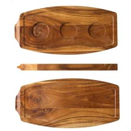 Serving Board - Double Sided - Acacia Wood - 29cm (11.5&quot;)
