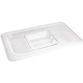 Gastronorm - Universal Handled Lid - Polycarbonate - Clear - 1/4 GN