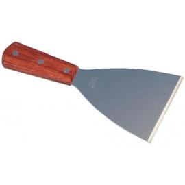 Griddle Scraper - Stainless Steel - Rosewood Handle - 21cm (8.3&quot;)
