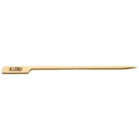 Paddle Pick - Allergy - Bamboo - 11.5cm (4.5&quot;)