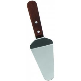Pie Server - Triangular Blade - Wooden Handle - Stainless Steel Blade
