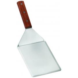 Food Turner - Heavy Duty - Stainless Steel Blade - Cranked Wooden Handle - 12.7cm (5&quot;)