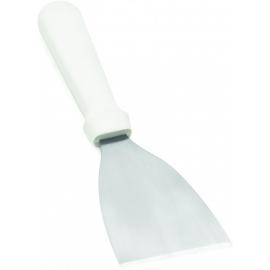 Griddle Scraper - Stainless Steel - ABS Handle - White