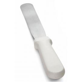 Icing Spatula - Palette Knife - Stainless Steel - White Handle - 15cm (6&quot;)