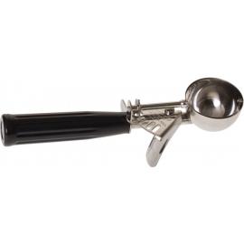 Food Portioner - Thumb Press - Stainless Steel - Black - 3.7cl (1.25oz)