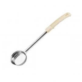 Serving Spoon - Spoonout - Solid  - Stainless Steel - Beige Handle - 8.8cl (3oz)