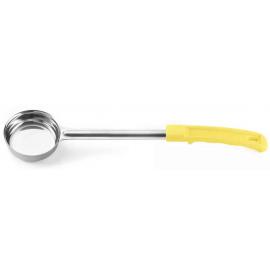 Serving Spoon - Spoonout - Solid  - Stainless Steel - Yellow Handle - 14.7cl (5oz)