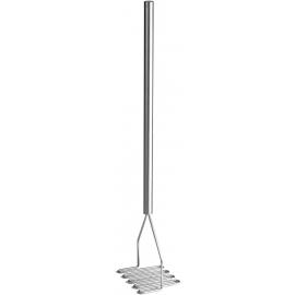 Potato Masher - Square Face - Stainless Steel - 71.75cm (18.25&quot;)