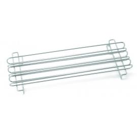 Taco or French Fry Rail - Chrome Plated 18/8 Stainless Steel