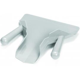 Chip Bagger - Dual Handles - Plastic - White