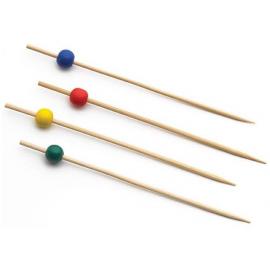 Ball Pick - Bamboo - Assorted Colours - 11.5cm (4.5&quot;)