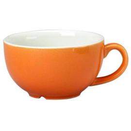 Cappuccino Cup - Churchill&#39;s - New Horizons - Orange - 22.7cl (8oz)