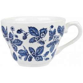 Tea Cup - Churchill&#39;s - Vintage Prints - Bramble Georgian - Blue - 20cl (7oz)