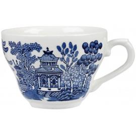 Tea Cup - Churchill&#39;s - Vintage Prints - Willow Georgian - Blue - 20cl (7oz)