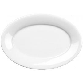 Plate - Oval - Churchill&#39;s - Art de Cuisine Menu - 30.5cm (12&quot;)