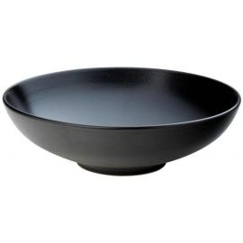 Round Bowl - Matt Black - Noir - 23cm (9&quot;) - 1.4L (49.25oz)