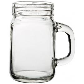 Handled Jam Jar Glass - (Jeremiah Weed style) - Tennessee - 43cl (15oz)