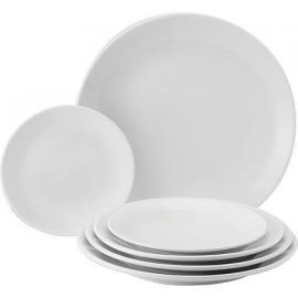 Coupe Plate - Porcelain - Titan - 26cm (10.25&quot;)