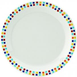 Plate - Melamine - Kingline - Spanish Tile - 16cm (6.25&quot;)
