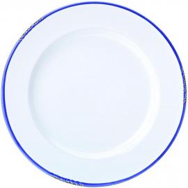 Wide Rimmed Plate - Stoneware - Avebury Blue - 25.5cm (10")