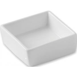 Square Dish - Porcelain - Titan - 6.6cm (2.6&quot;)
