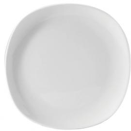 Soft Square Deep Plate - Porcelain - Titan - 29cm (11.5&quot;)