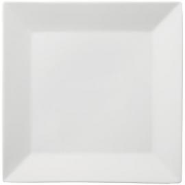 Square Plate - Porcelain - Titan - 21.5cm (8.5&quot;)