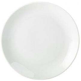 Coupe Plate - Porcelain - 24cm (9.5&quot;)