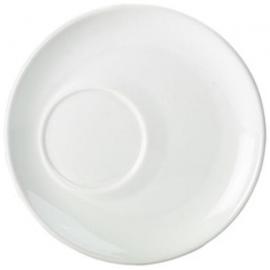 Saucer - Offset - Porcelain - 17cm (6.75&quot;)