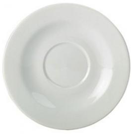 Saucer - Porcelain - Well Size 5.2cm (2&quot;) - 16cm (6.25&quot;)