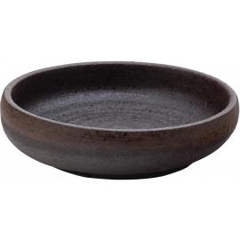 Fuji - Round Low Dish - Terracotta - Brown - 10cm (4&quot;)