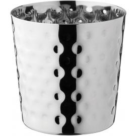 Appetiser Cup - Conical - Hammered Finish - Stainless Steel - 39cl (13.75oz)