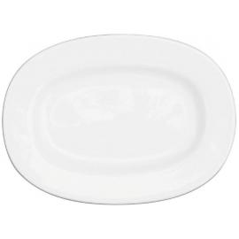Oval Dish - Rimmed - Churchill&#39;s - Alchemy White - 28cm (11&quot;)