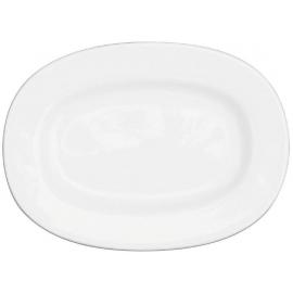 Oval Dish - Rimmed - Churchill's - Alchemy White - 28cm (11")